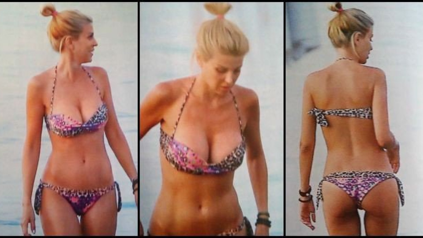 Στη Χαλκιδική η Έλενα Ράπτη, τρελαίνει κόσμο (pics)