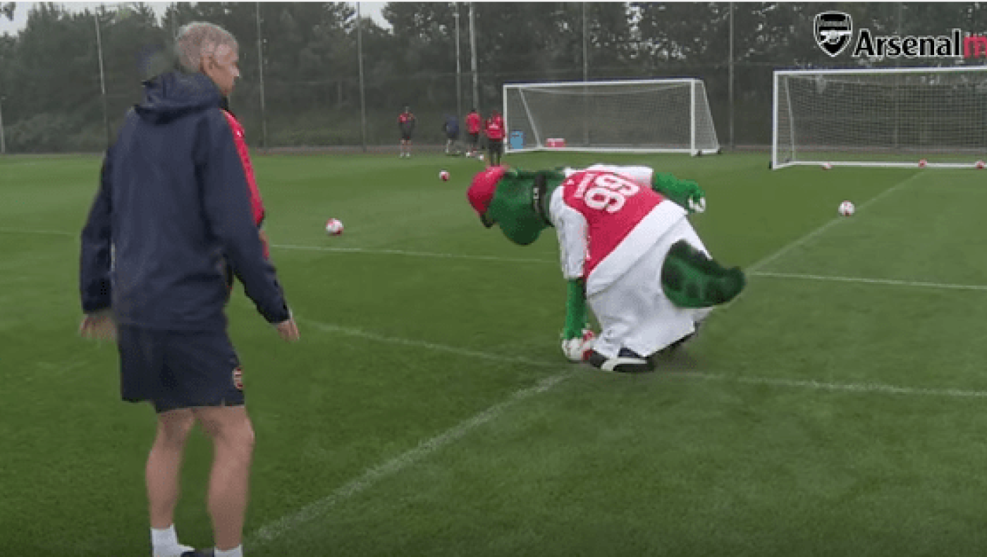 Οι ζαλισμένοι Αρτέτα, Γουόλκοτ και... «κροκόδειλος» στο «dizzy goals»