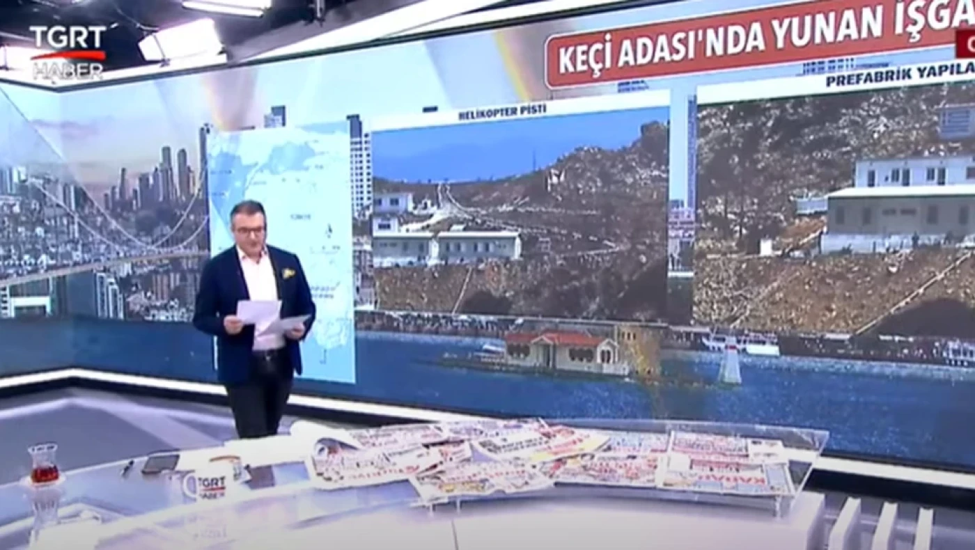 Παρουσιαστής στην Τουρκία: «Πάτε και κολυμπώντας στην Ψέριμο»