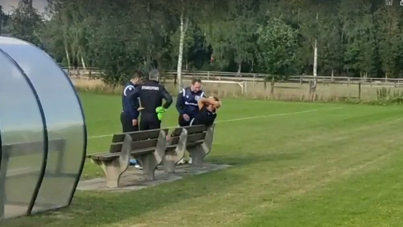 Τραυματίστηκε και έφυγε από την προπόνηση ο Ελ Καντουρί!