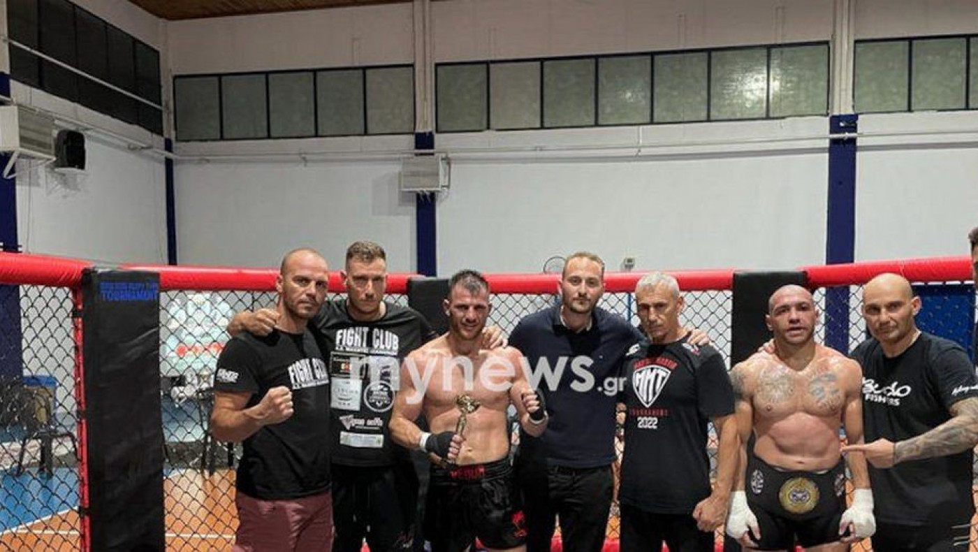 Θεσσαλονίκη- Mad Dog Martin Tournament: Θέαμα στο κλουβί και ζώνη στον Αποστόλη Γαλάνη (pics, vid)