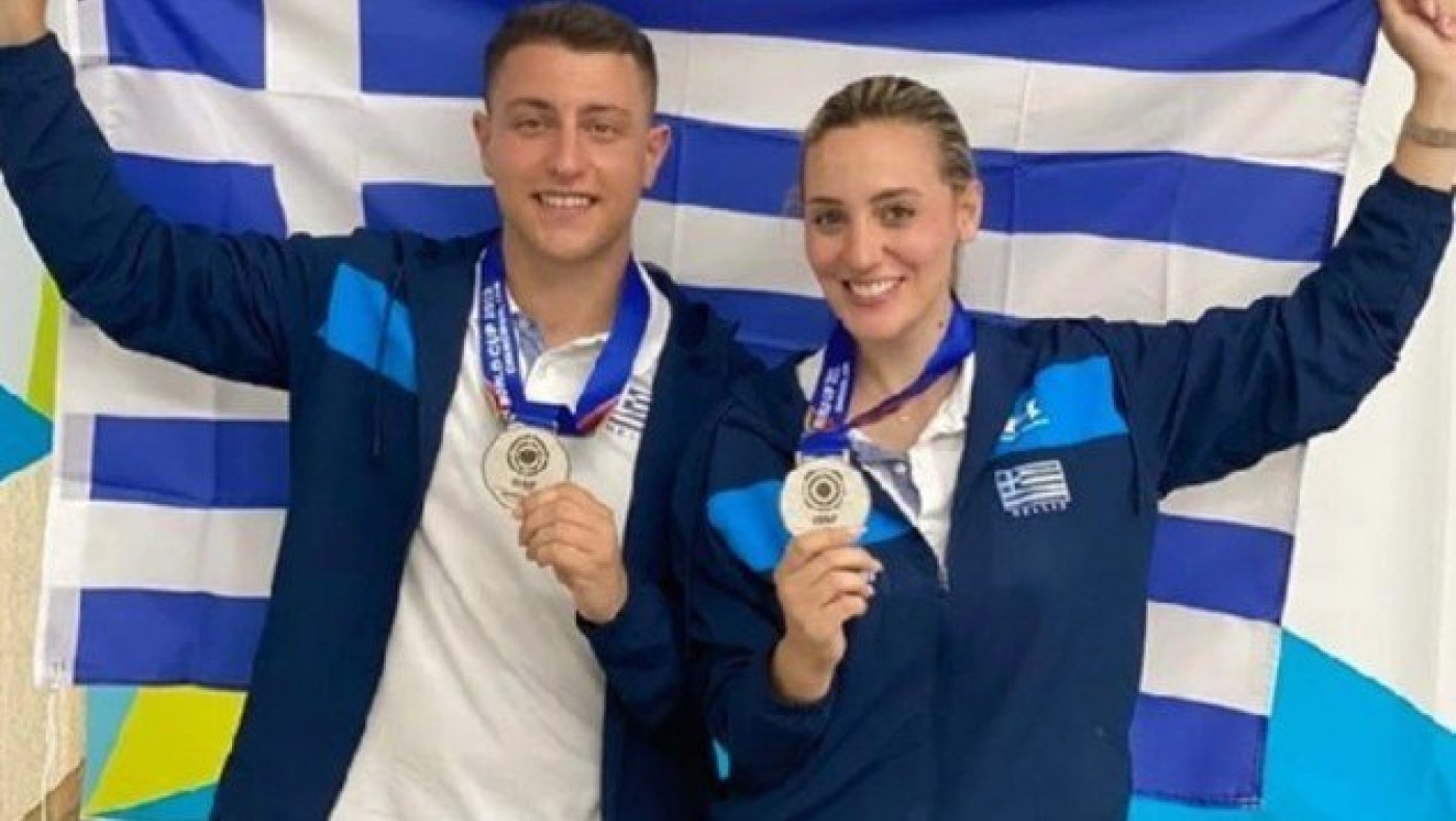 Σκοποβολή: Διάκριση για Αννα και Διονύση Κορακάκη στην Νότια Κορέα