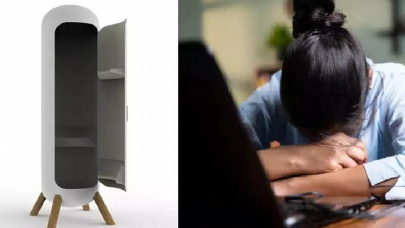 Οι Ιάπωνες κατασκεύασαν «κάψουλα ύπνου» για να κοιμάσαι στη δουλειά