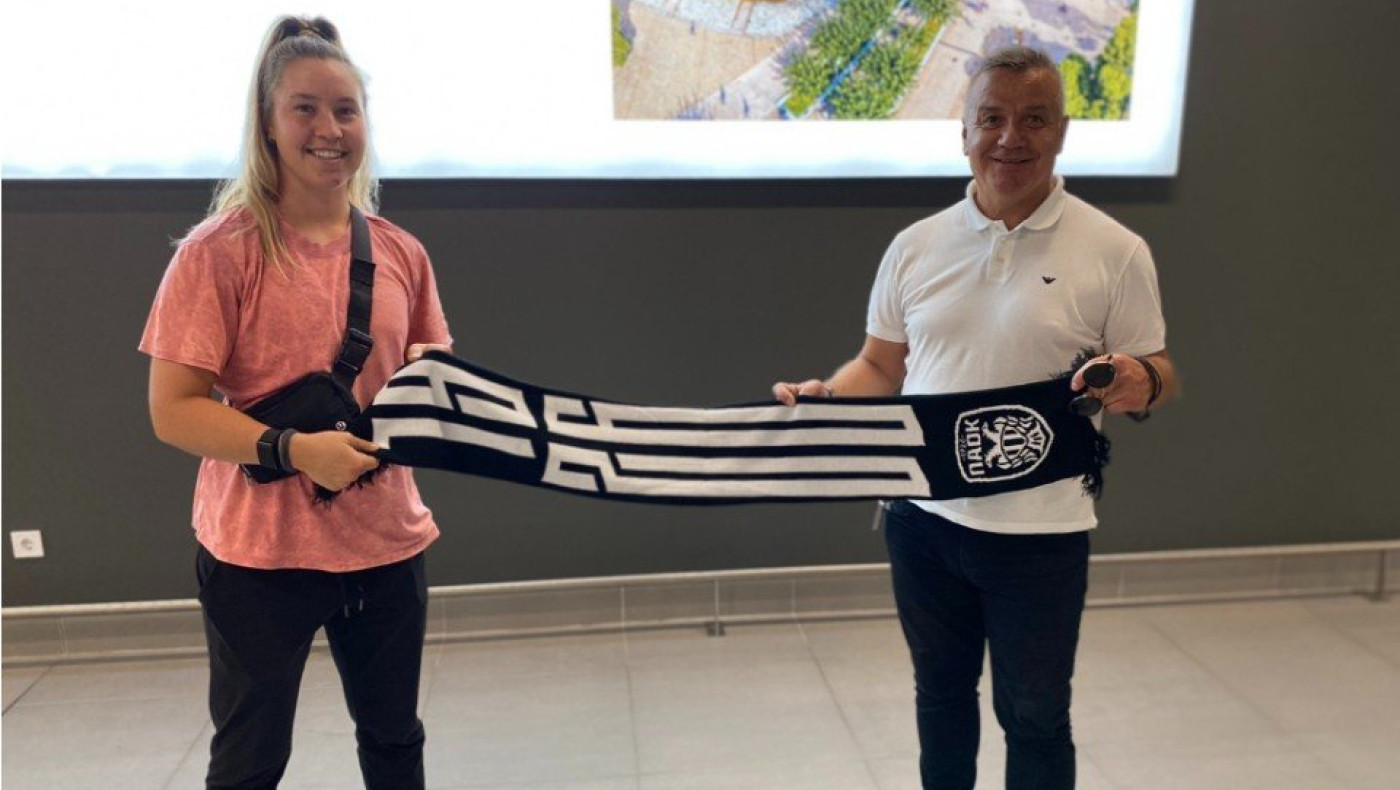 Στον ΠΑΟΚ η τερματοφύλακας Rebecca Gartner