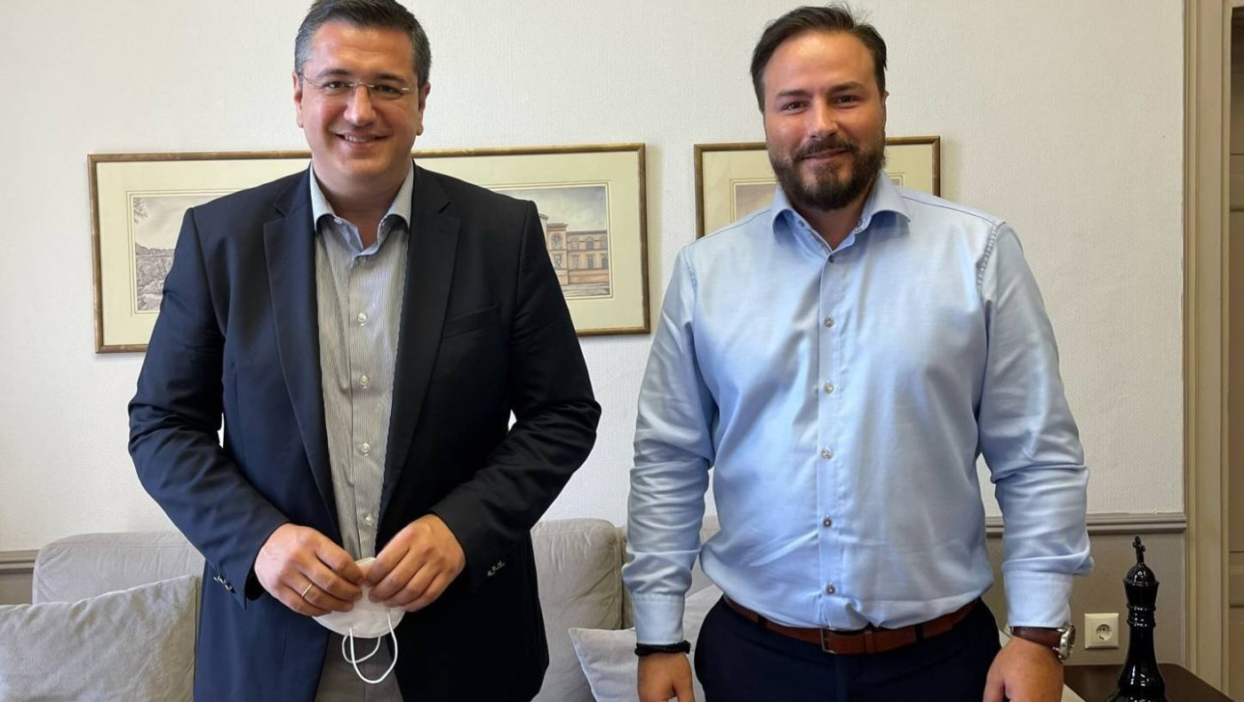 Συνάντηση Απόστολου Τζιτζικώστα – Διαμαντή Γκολιδάκη για το παρόν και το μέλλον της Θεσσαλονίκης