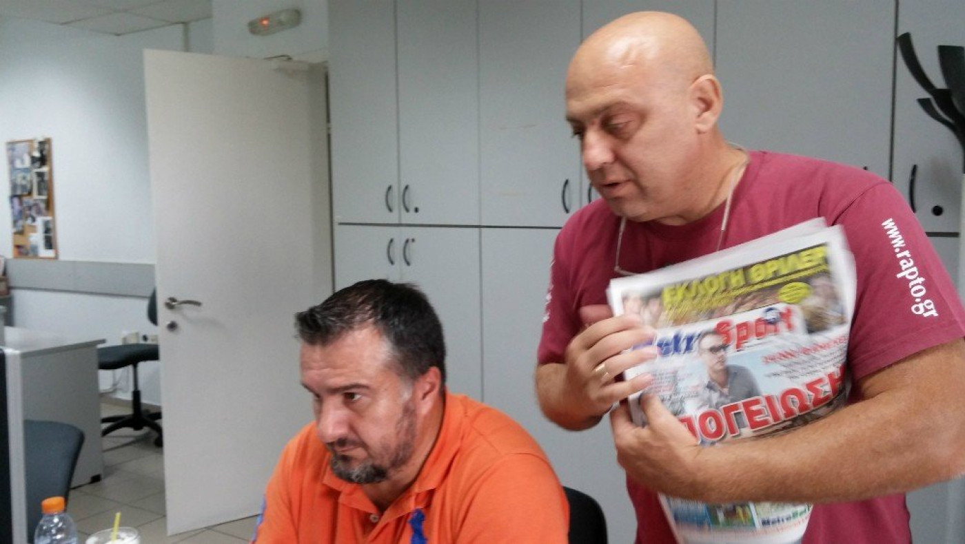 Ραπτόπουλος-Κόκκινος γράφουν στήλη και... κάνουν χαβαλέ (video)