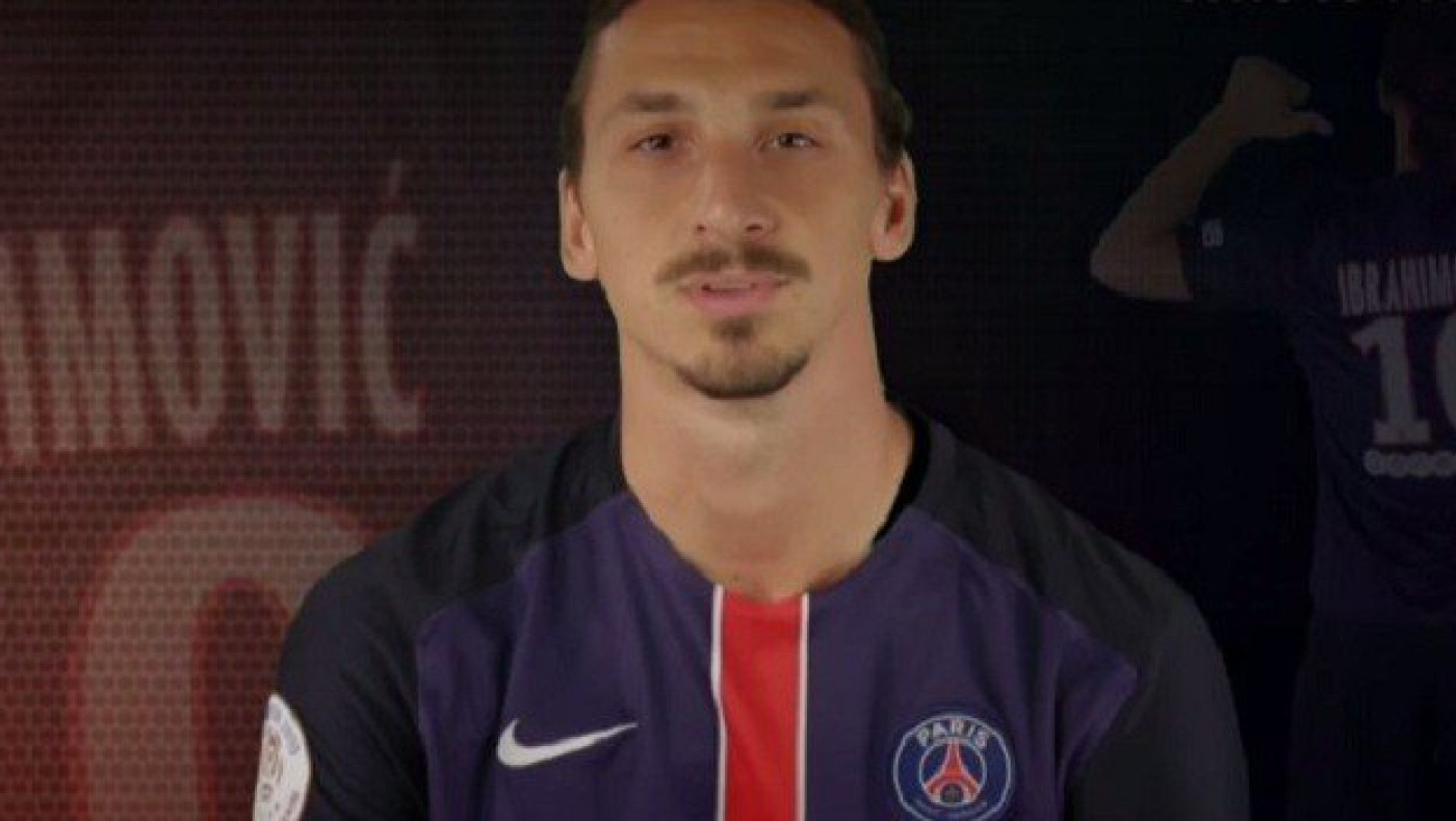 Ένα λεπτό με τον Ζλάταν (video)