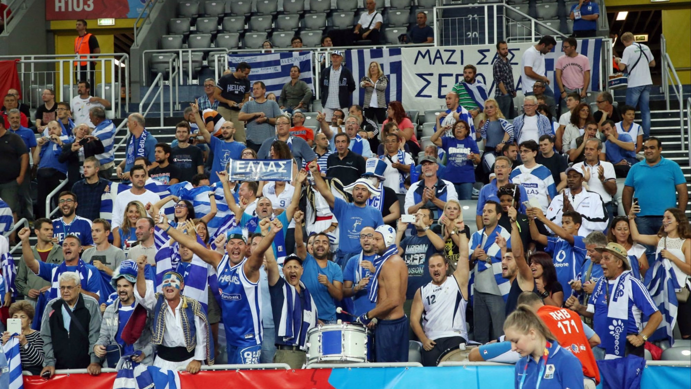 Έτσι το έζησαν οι Έλληνες στις κερκίδες του Αρένα Ζάγκρεμπ! (pics)