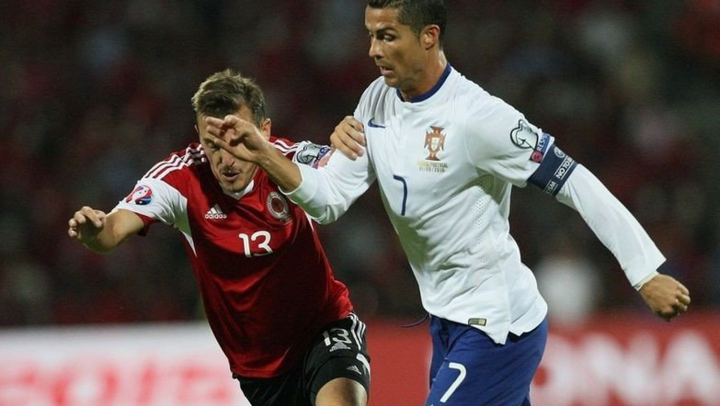 Τρόλαραν τον Ρονάλντο οι Αλβανοί! (VIDEΟ)