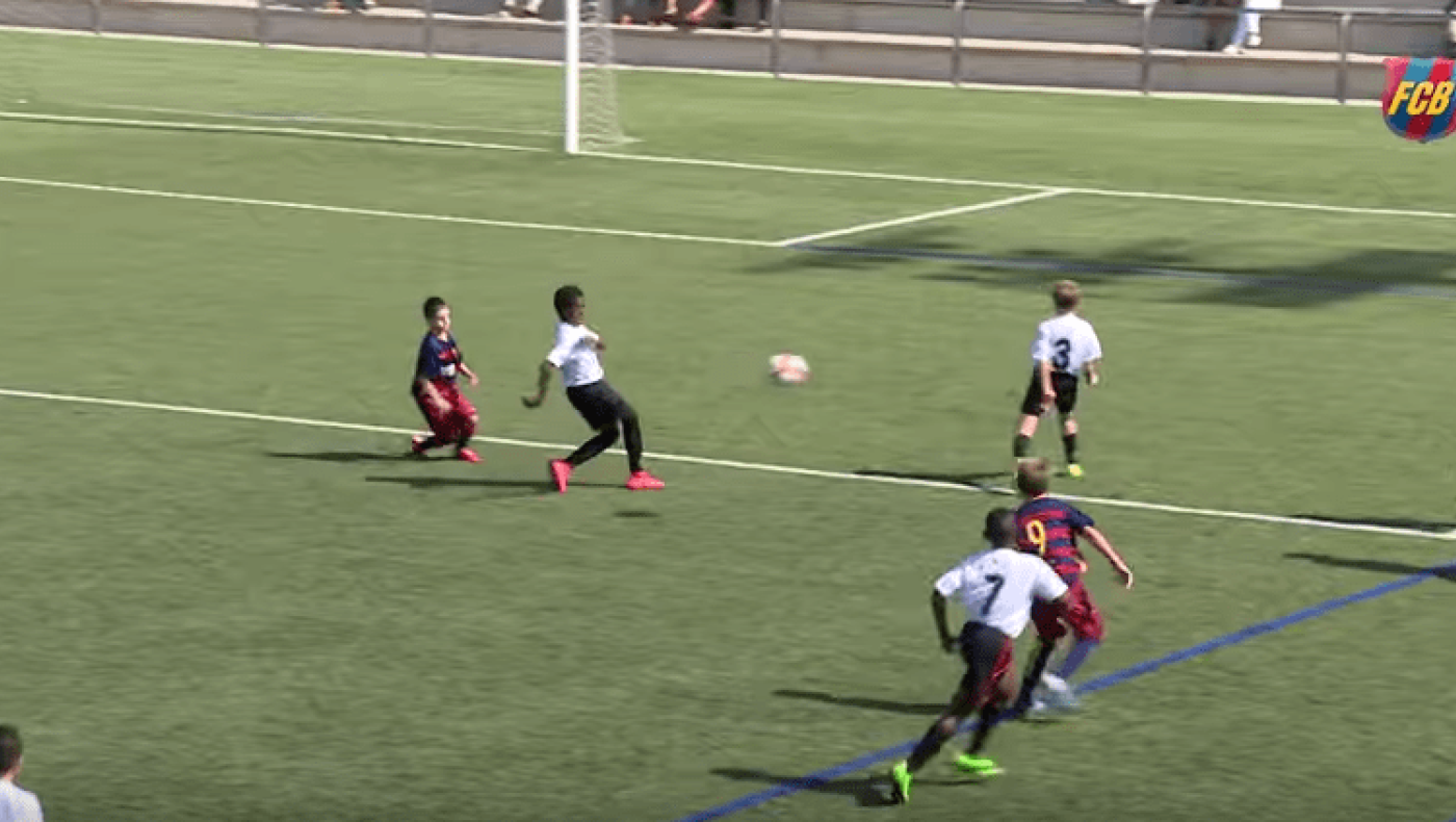 Ντρίμπλα για όσκαρ από 12χρονο άσο της Μπαρτσελόνα (video)