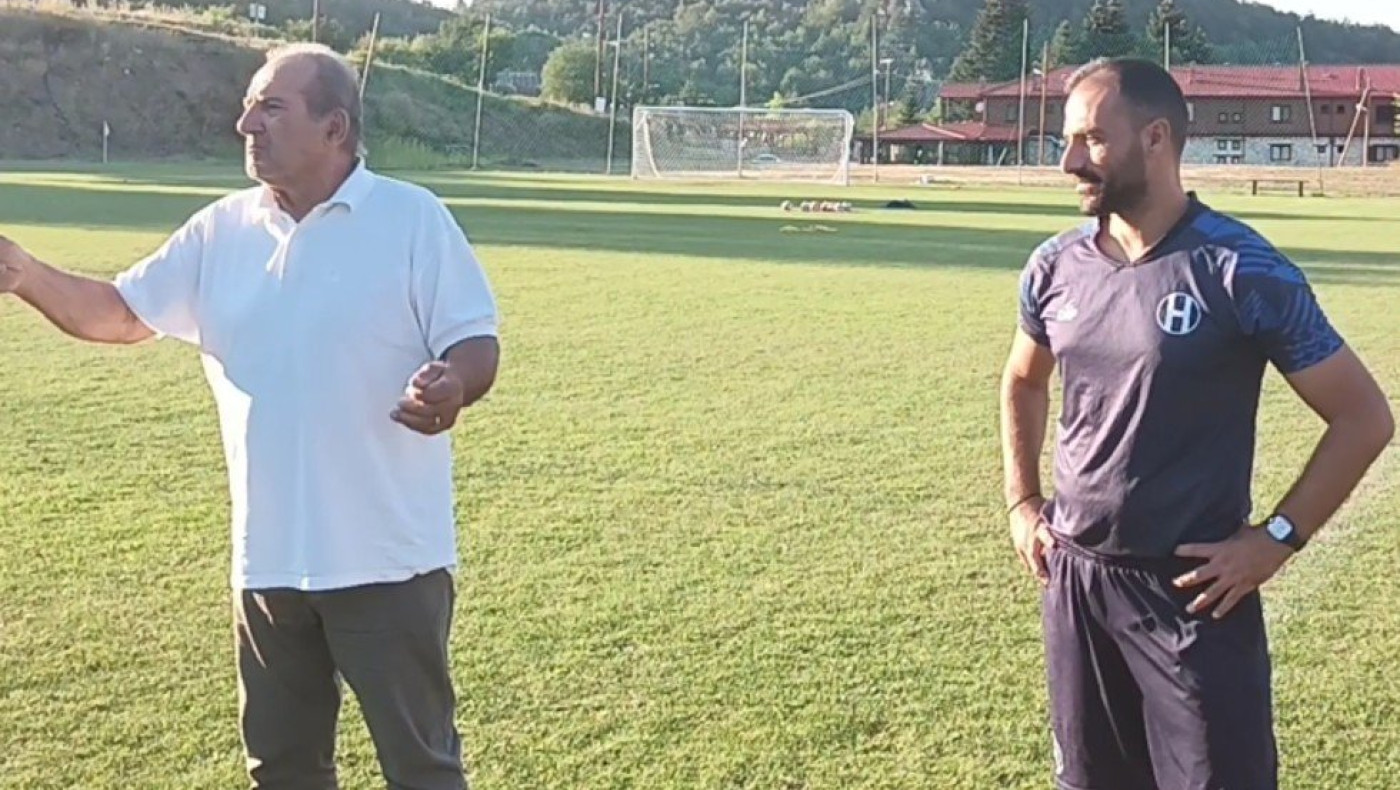 Ευχάριστη έκπληξη με τον Δημήτρη Γκέσιο στην προπόνηση του Ηρακλή