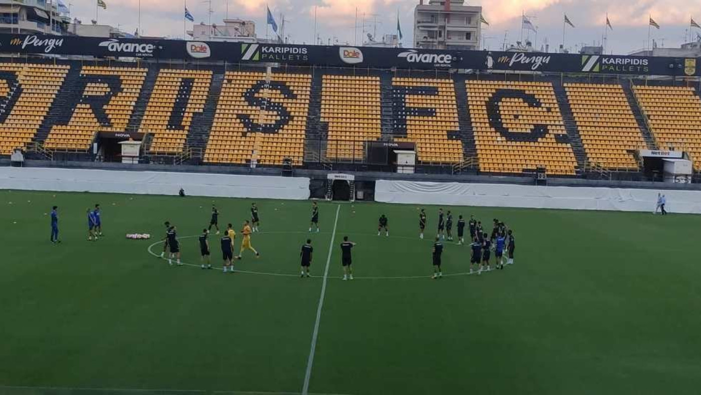 H προπόνηση της Μακάμπι Τελ Αβίβ στο «Κλ.Βικελίδης» (pics+vids)