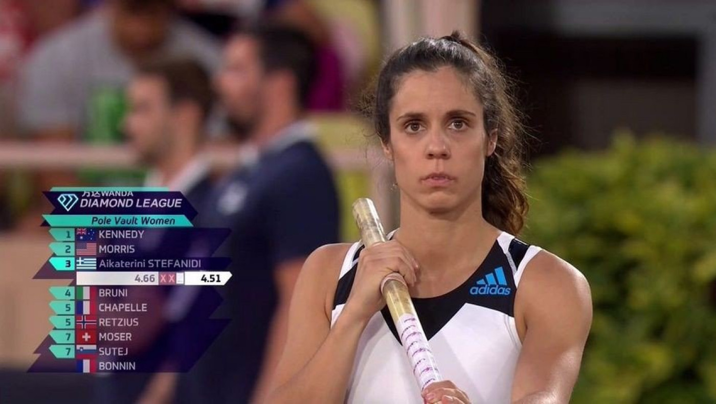 Τρίτη θέση για την Στεφανίδη στο Diamond League του Μονακό