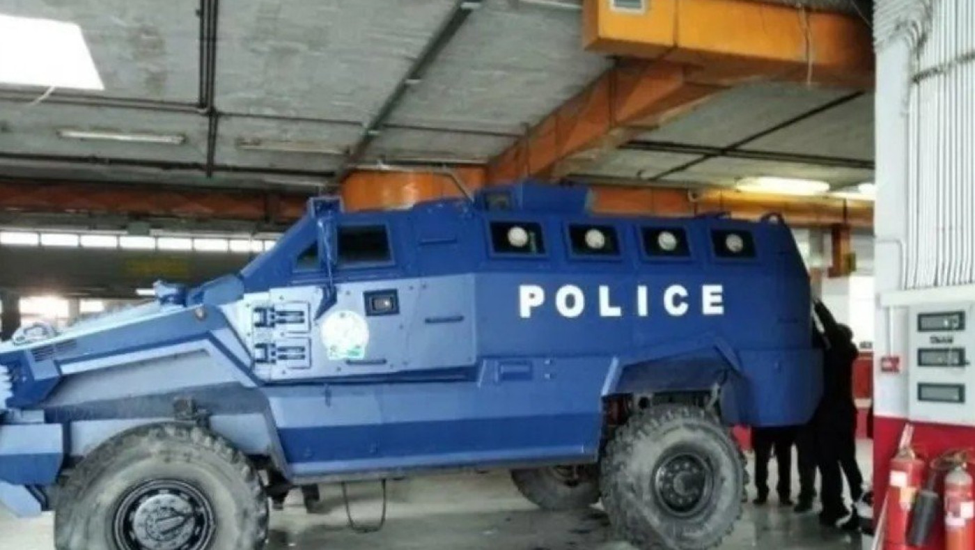 Έβρος: Στις Καστανιές το τεθωρακισμένο της ΕΛ.ΑΣ.