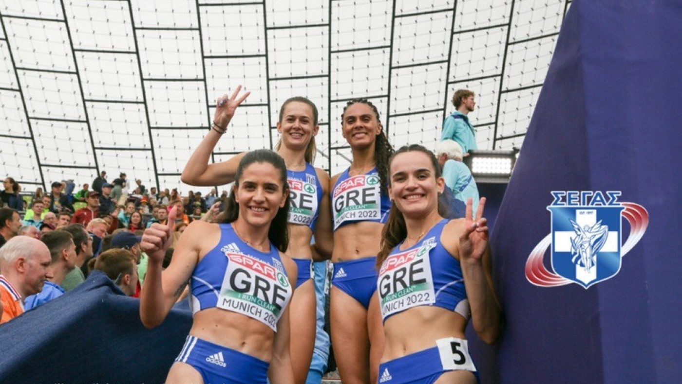 Ευρωπαϊκό Στίβου: Στην 14η θέση στην Ευρώπη η Εθνική γυναικών 4x400 με φετινό ρεκόρ!