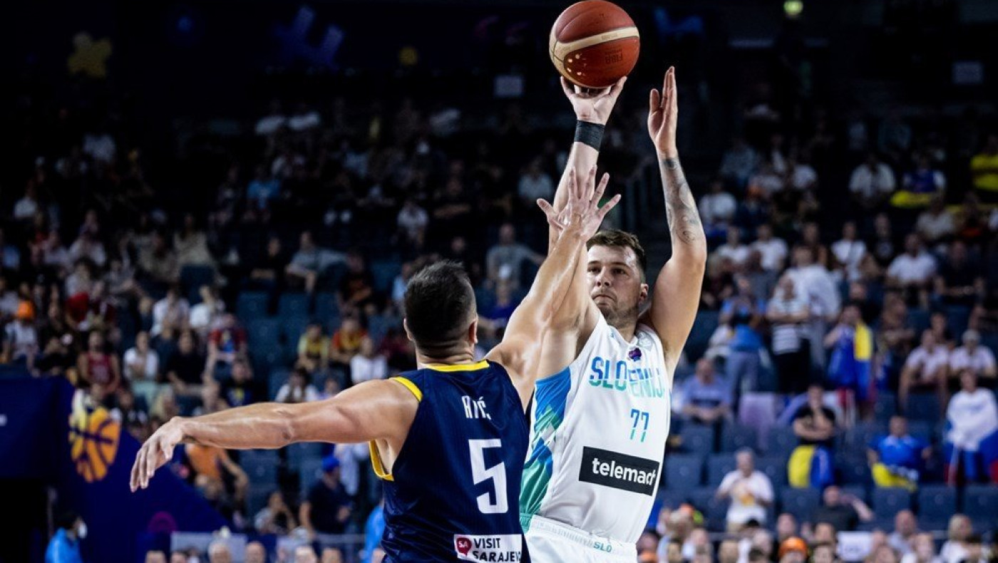 Eurobasket 2022: Σπουδαία νίκη της Βοσνίας επί της Σλοβενίας παρά τον εξαιρετικό Ντόντσιτς