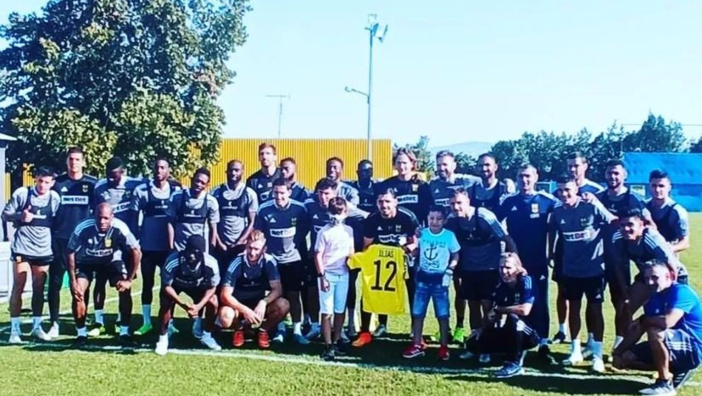 Άρης: Μεγάλη «αγκαλιά» στον 12χρονο Ηλία