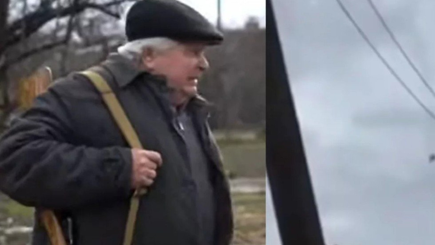 Η Ουκρανία υποστηρίζει πως συνταξιούχος «κατέρριψε» ρωσικό μαχητικό με το … τουφέκι του