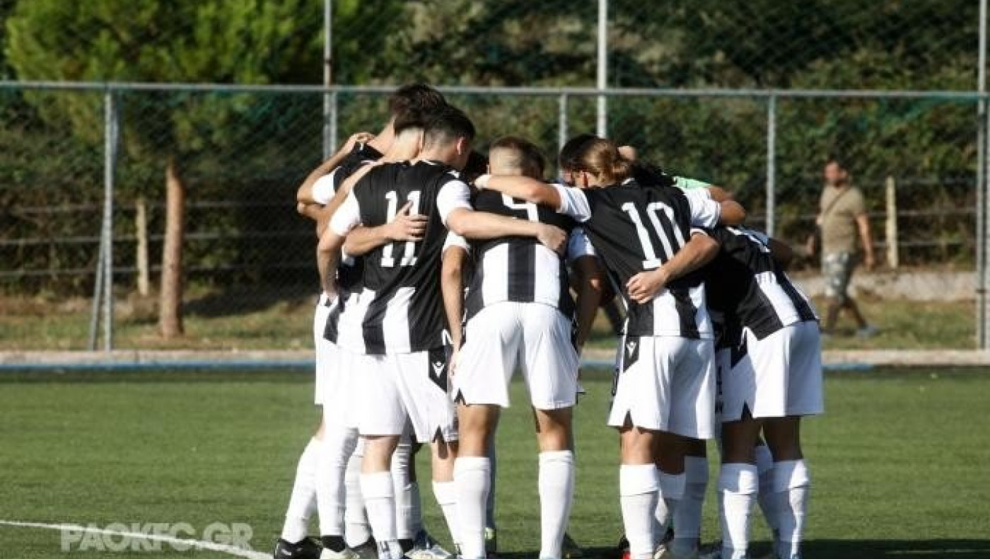 ΠΑΟΚ Κ19: Ισοφαρίστηκε στο 89' με πέναλτι από τον Αστέρα, αλλά παραμένει στην κορυφή