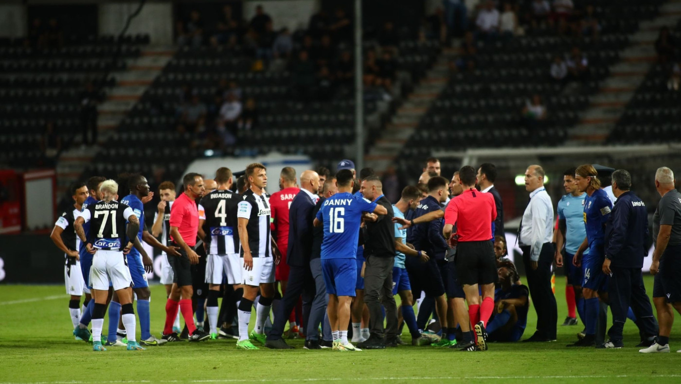 ΠΑΟΚ-Λαμία: Σύρραξη στις καθυστερήσεις στην Τούμπα