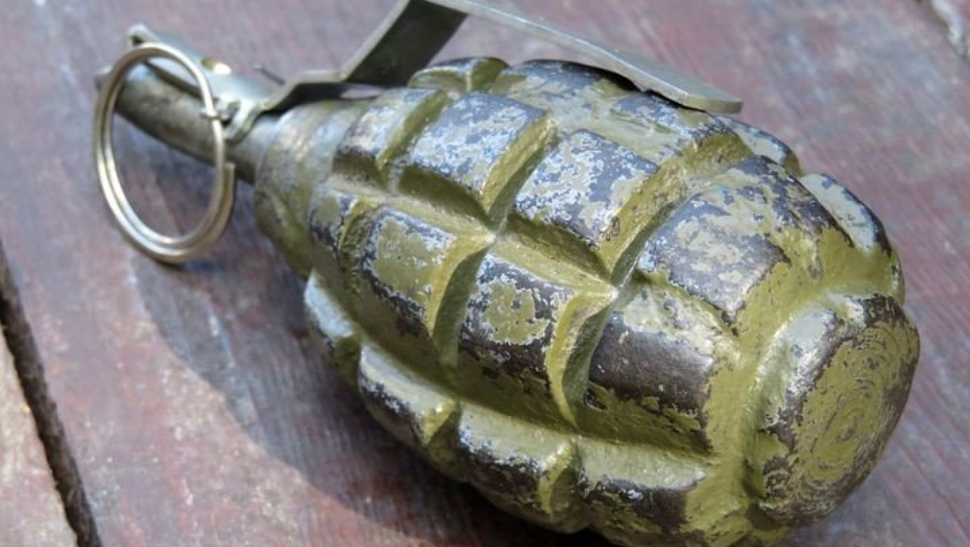 Οξειδωμένη χειροβομβίδα σε εργοτάξιο στο κέντρο της Θεσσαλονίκης