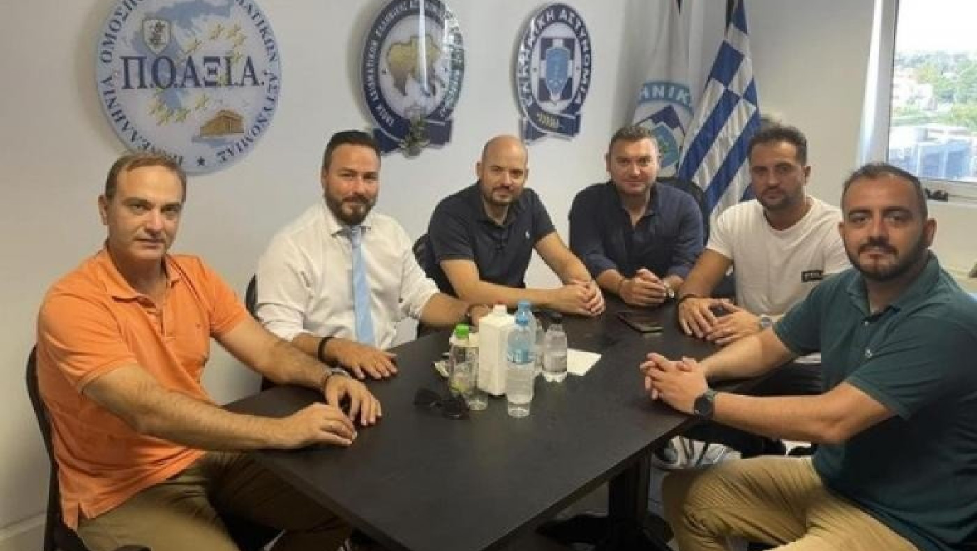 Θεσσαλονίκη: Συνάντηση Γκολιδάκη με Αστυνομικούς της Κεντρικής Μακεδονίας