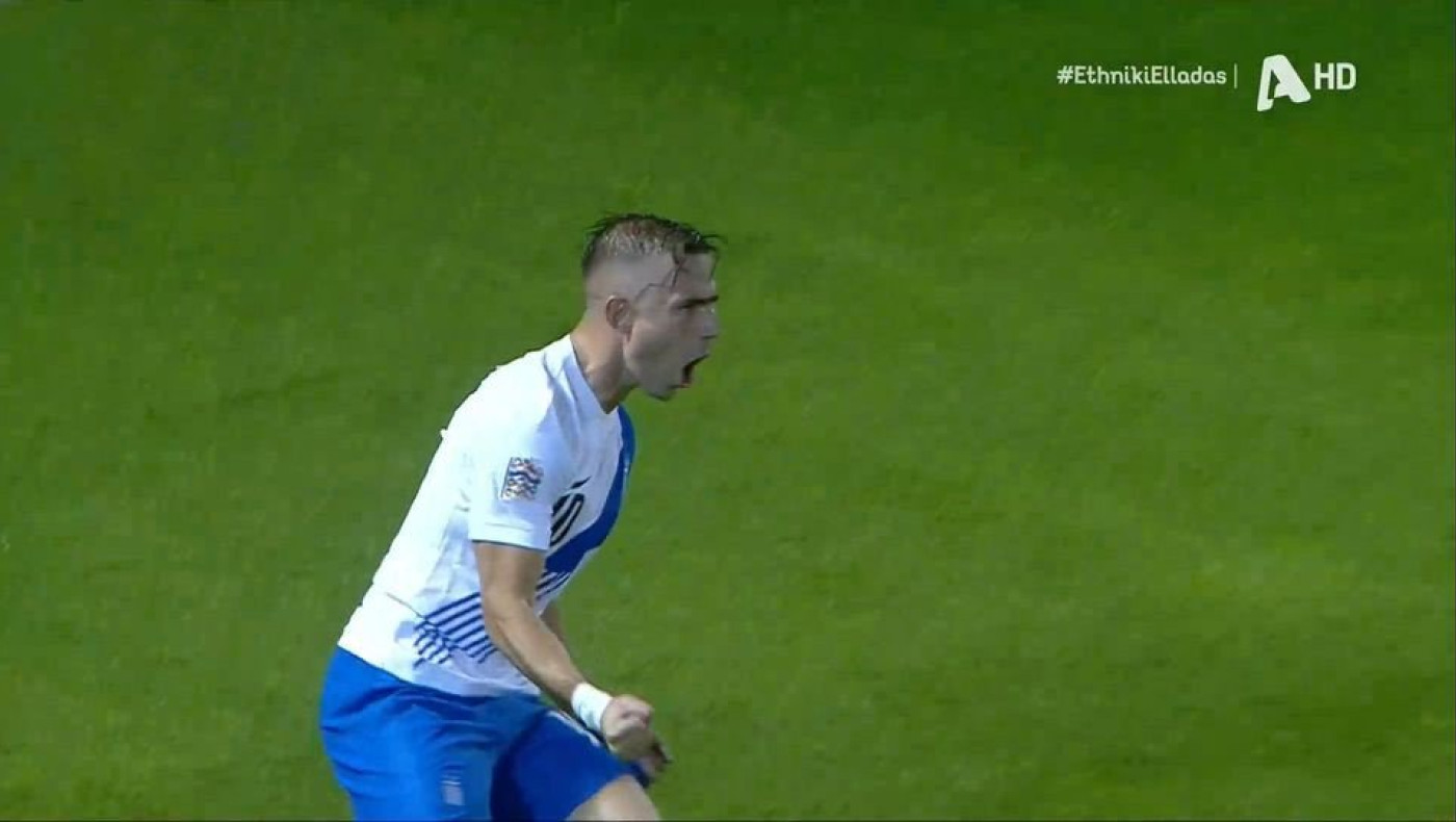 Το 1-0 της Ελλάδας με τον Πέλκα