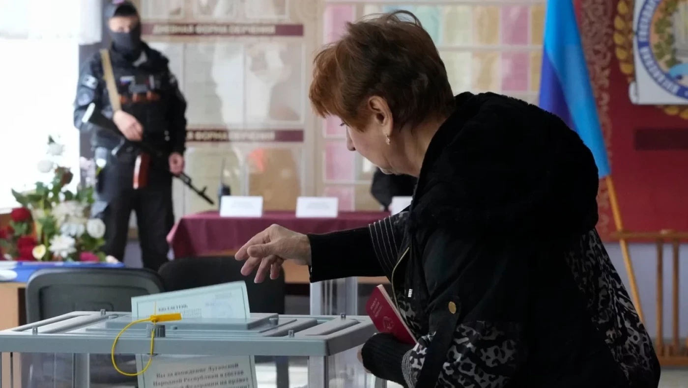 Ουκρανία: Το... 97% ψηφίζει «ναι» στην προσάρτηση