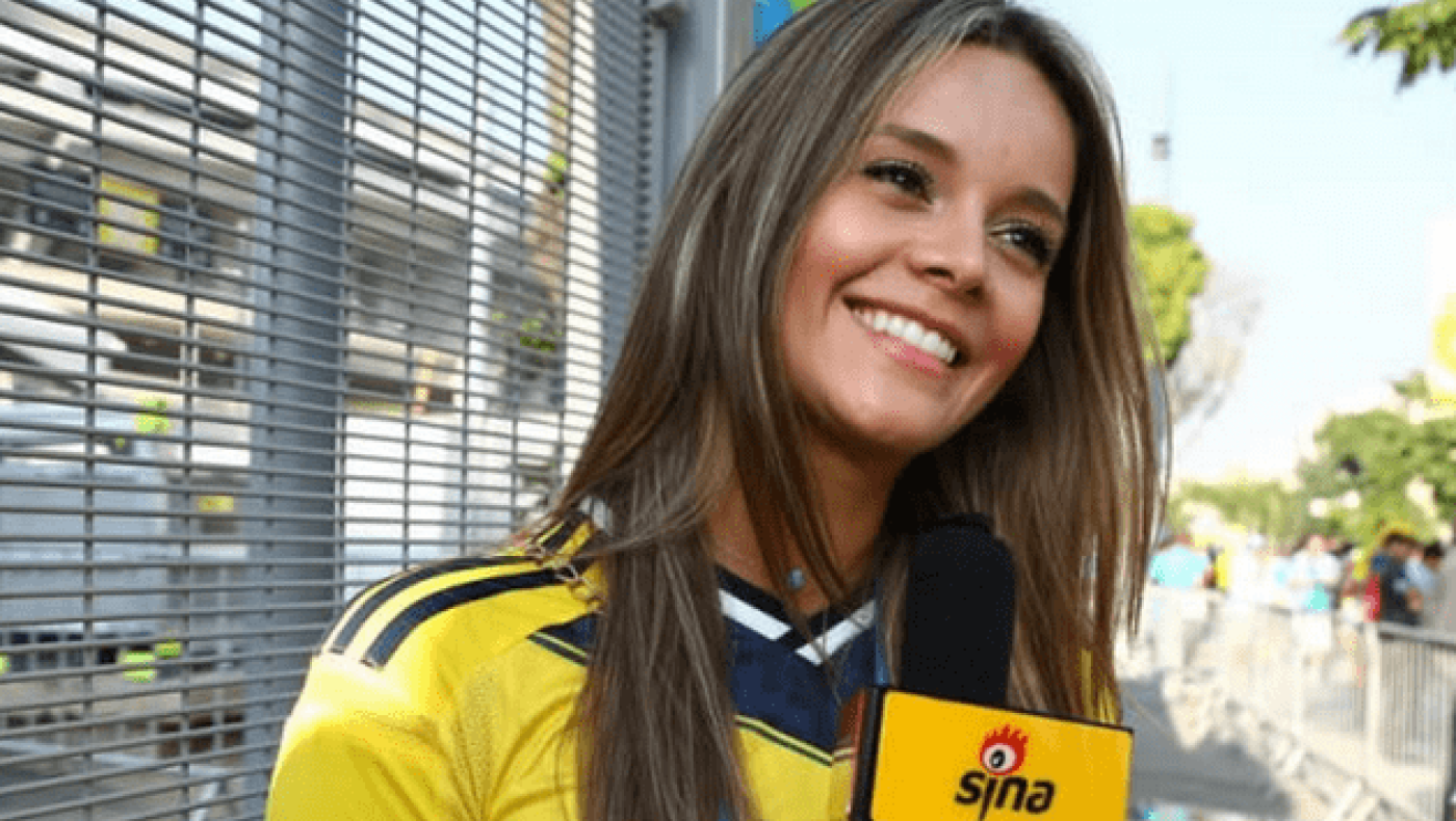 Η «καυτή» Κολομβιανή ρεπόρτερ (pics)