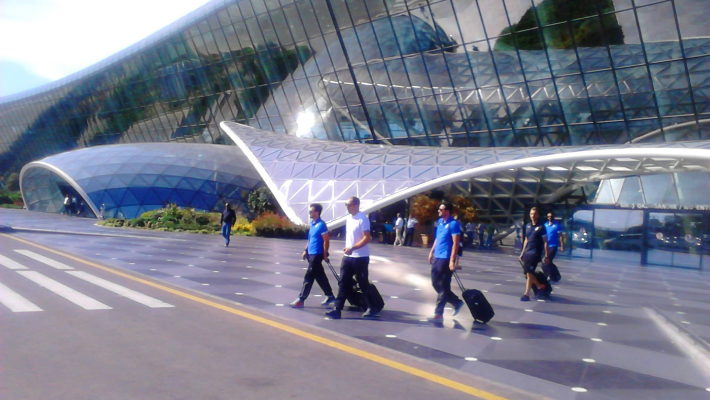 Δείτε σε βίντεο την άφιξη του ΠΑΟΚ στο Μπακού