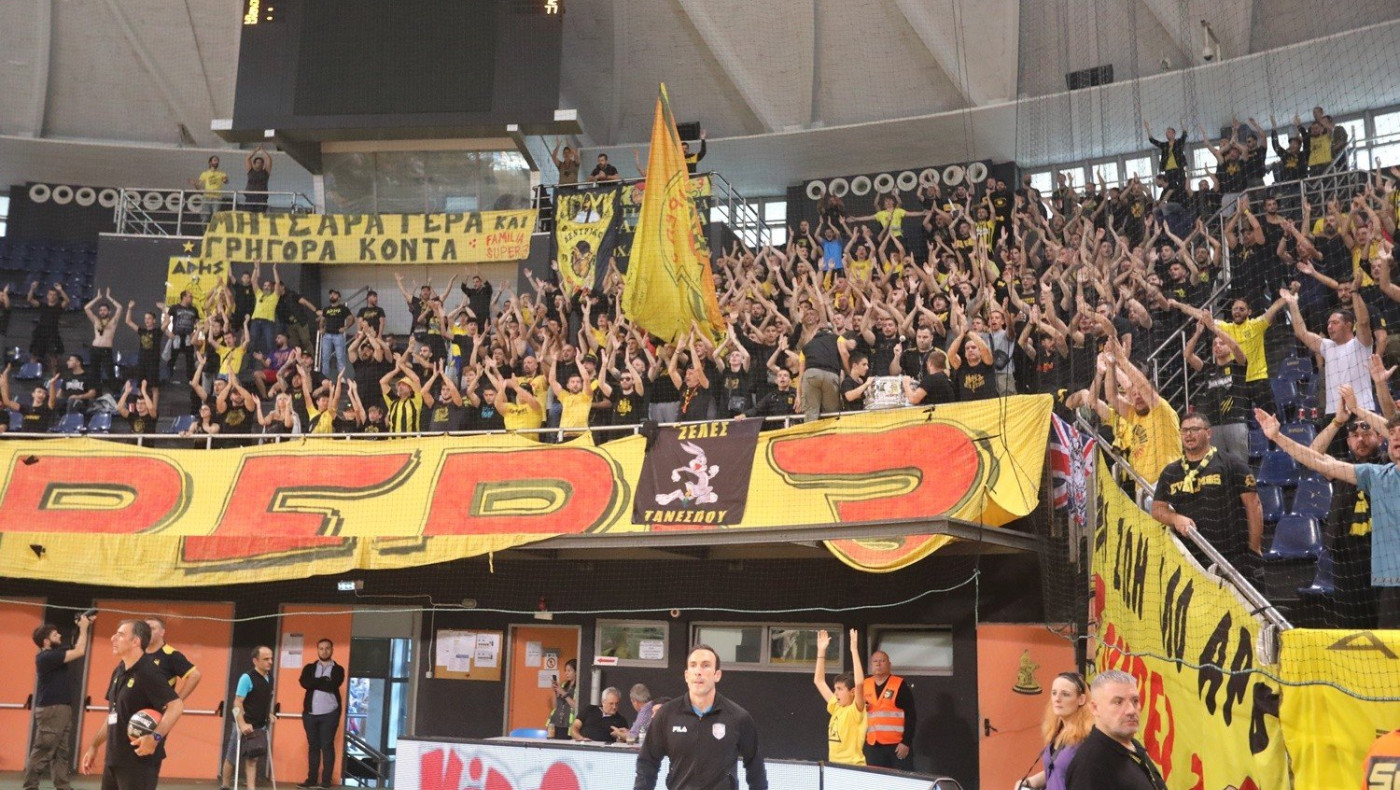 ΚΑΕ Άρης: Το ευχαριστώ στον κόσμο και η παρακάμερα του θριάμβου