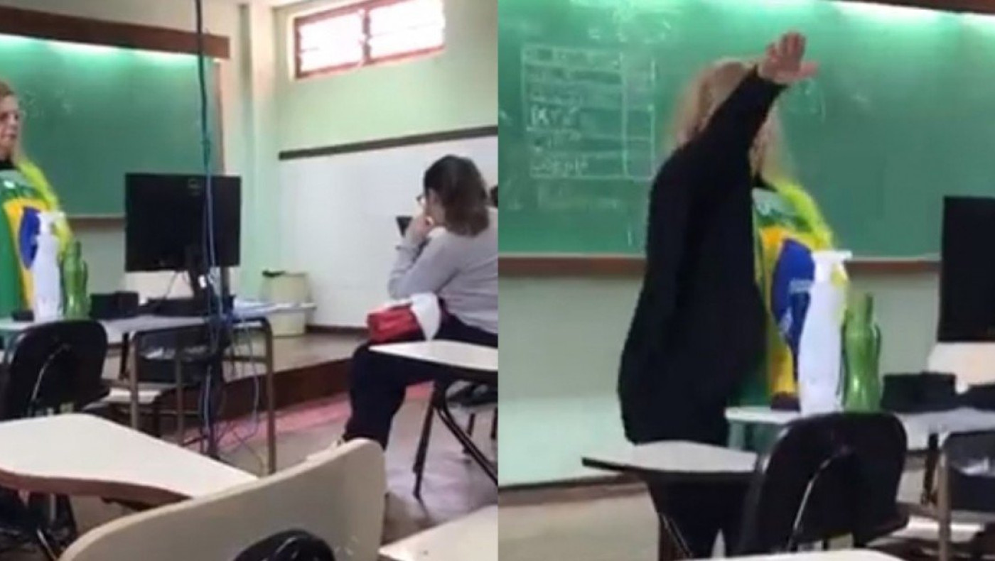 Χαμός στη Βραζιλία: Καθηγήτρια χαιρέτησε ναζιστικά μπροστά στους μαθητές