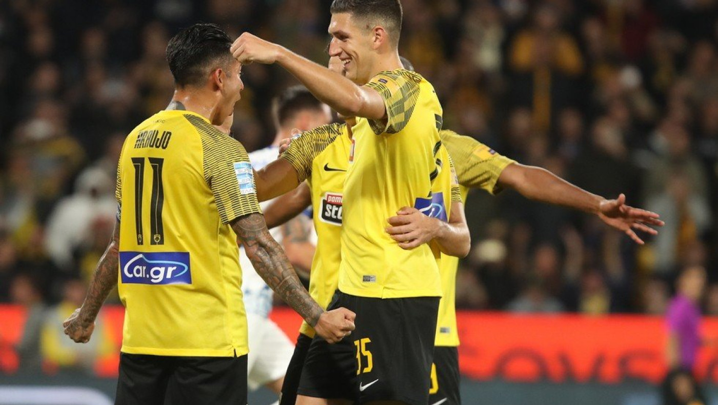 Προκρίθηκε στην επόμενη φάση του Κυπέλλου η ΑΕΚ, 2-0 τον ΠΑΣ