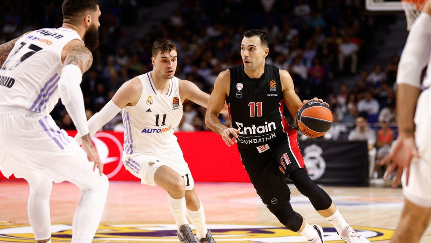 Ο Σλούκας «υπέγραψε» το μεγάλο διπλό του Ολυμπιακού στη Μαδρίτη