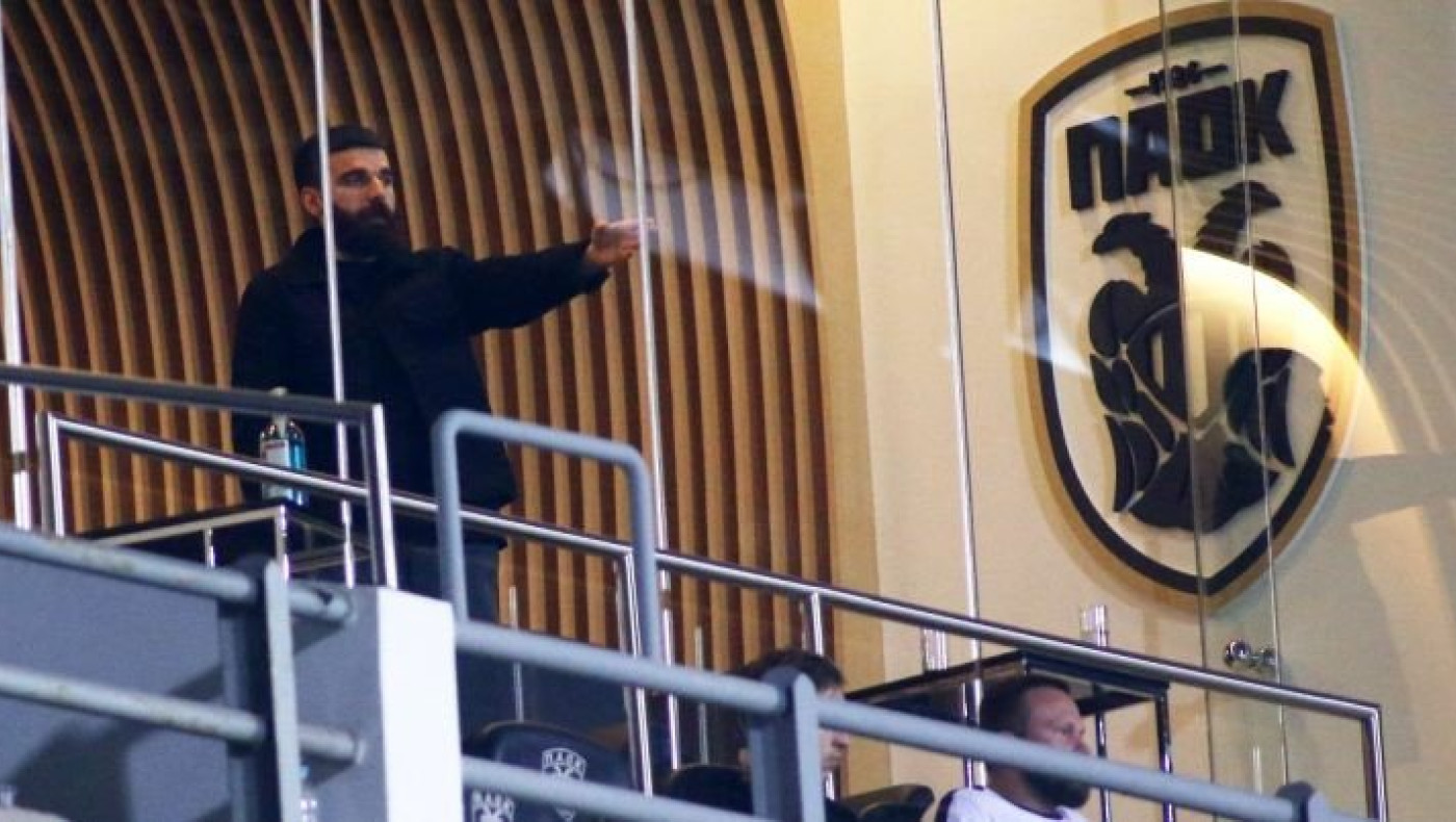 ΠΑΟΚ: Στα αποδυτήρια ο Γιώργος Σαββίδης μετά το δραματικό φινάλε με τον Αστέρα Τρίπολης