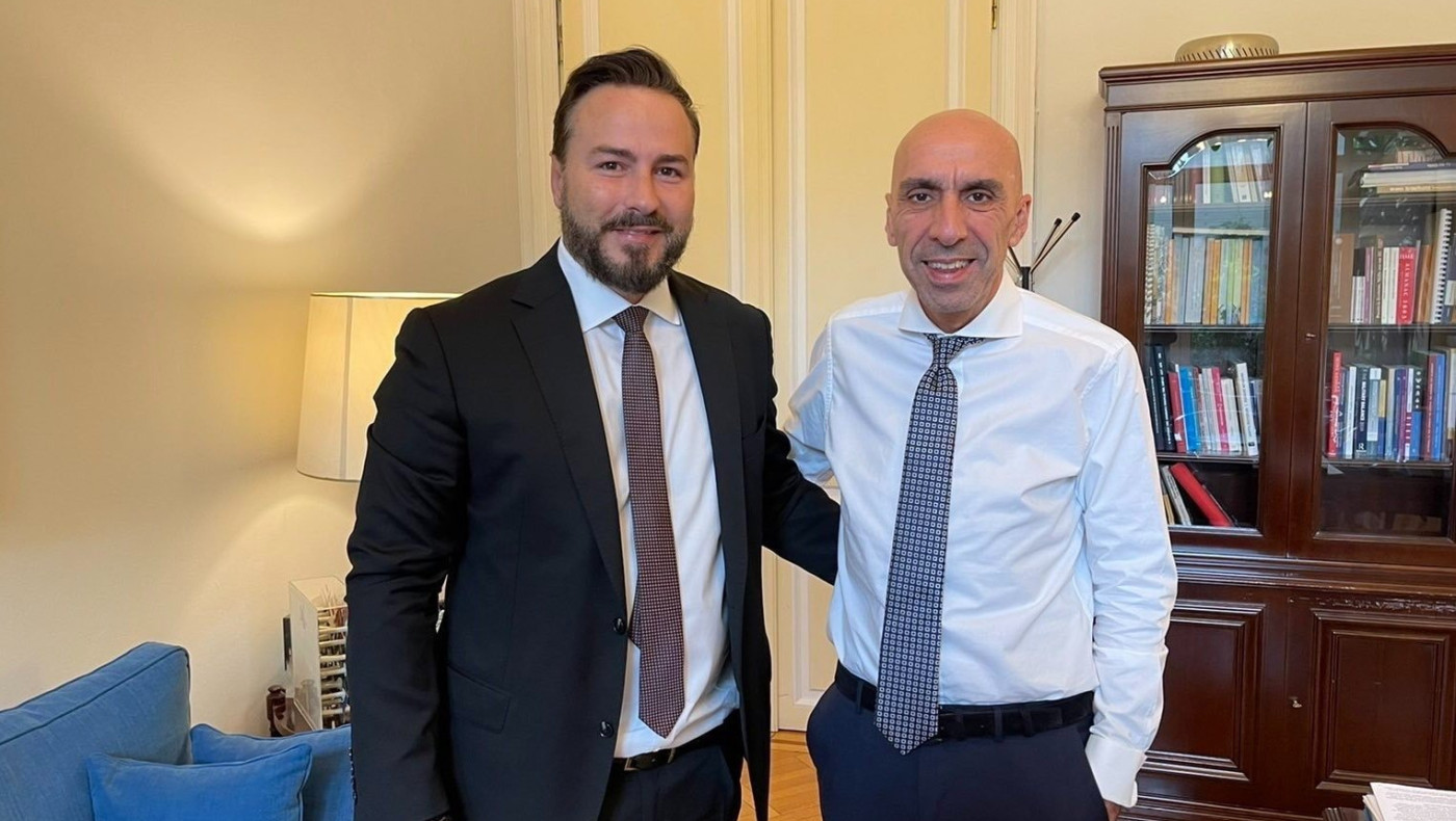 Στο Μέγαρο Μαξίμου ο Διαμαντής Γκολιδάκης – Συνάντηση με το Γιάννη  Μπρατάκο