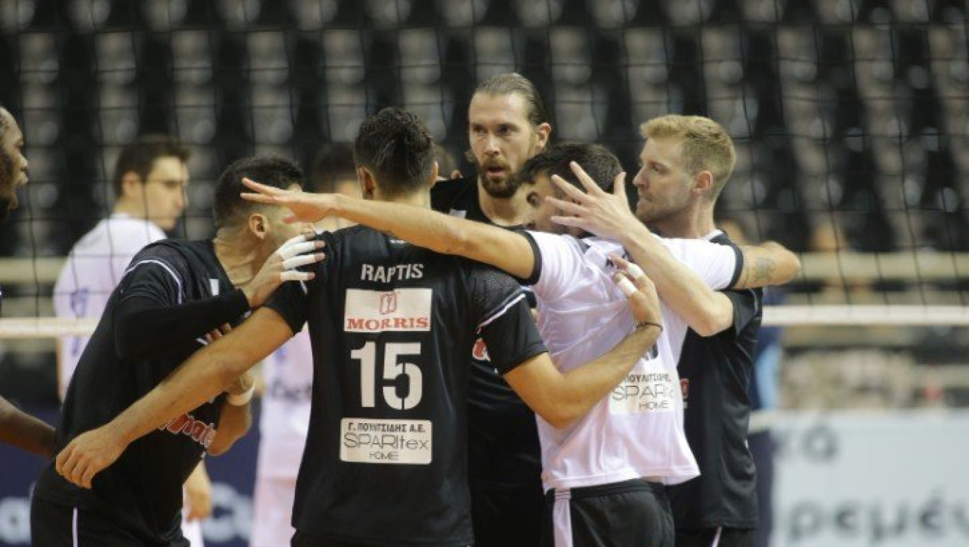 Βόλεϊ: Άνετη επικράτηση του ΠΑΟΚ επί της Μοντάνα