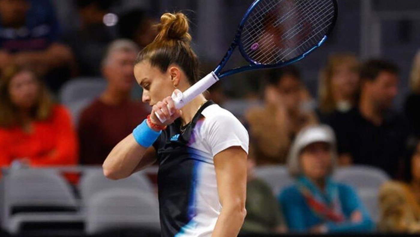 Qatar Open: Εκτός τελικού η Σάκκαρη