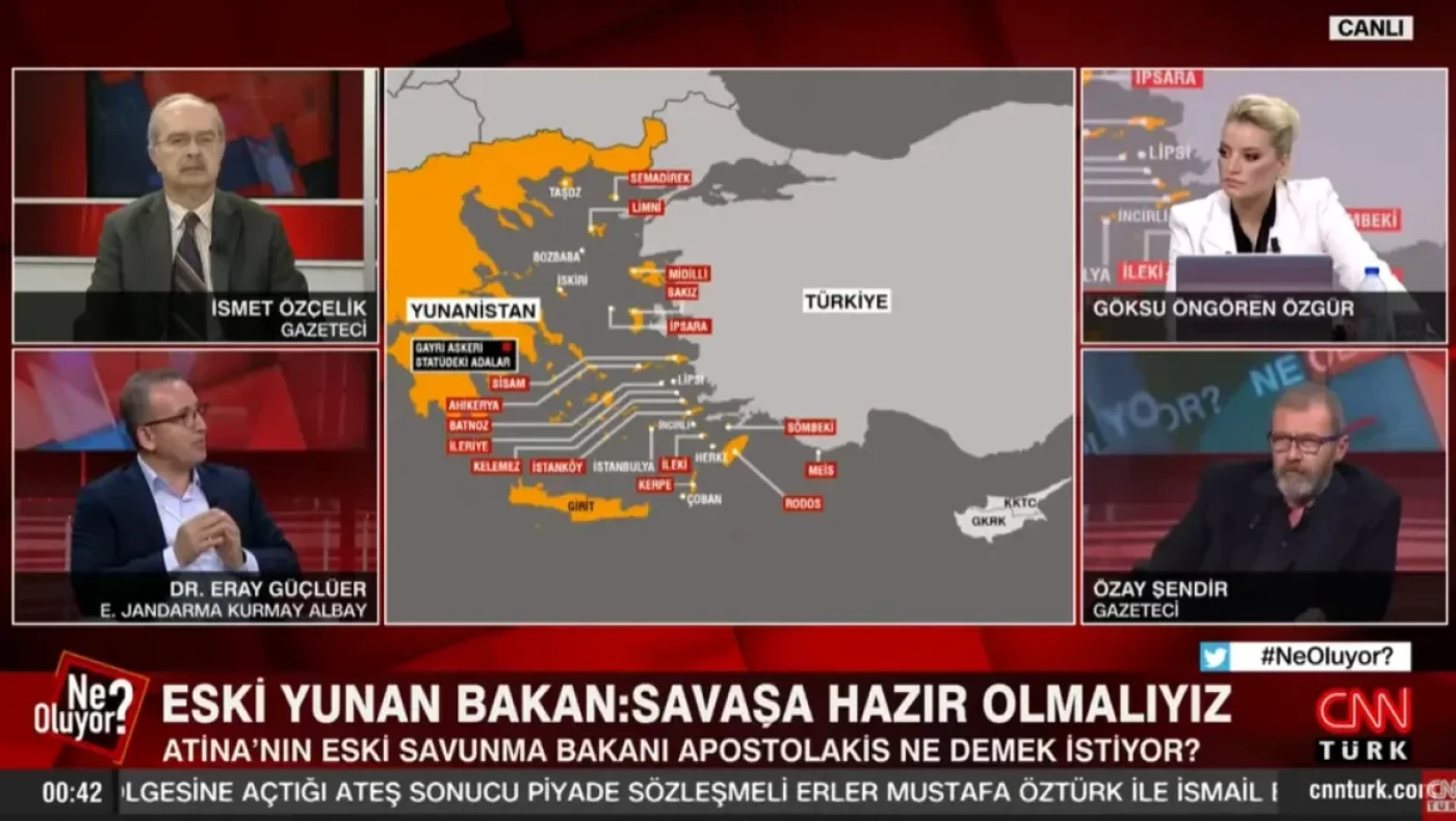 Τούρκος αναλυτής: «Σε πρώτη φάση θα καταστρέψουμε τα ελληνικά αεροδρόμια»