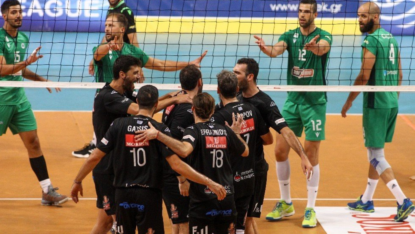 Volley League: Στην Κρήτη ο ΠΑΟΚ και ντέρμπι Παναθηναϊκού - Φοίνικα