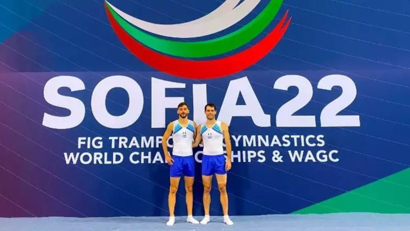 Στο μεγάλο τελικό του συγχρονισμένου τραμπολίνο ανδρών οι Γράψας και Σαββίδης