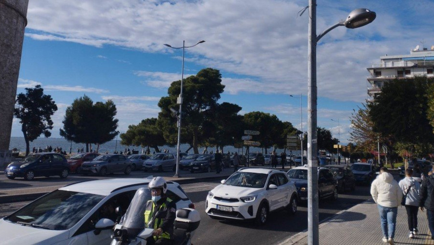 Θεσσαλονίκη: Συνεχίζονται τα έργα στην Παύλου Μελά