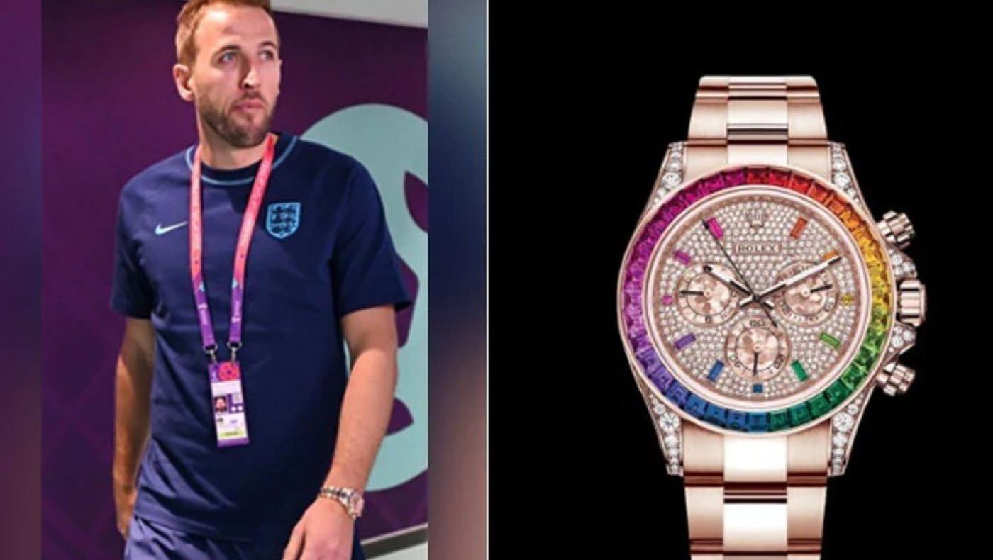 Μουντιάλ: Το πανάκριβο «ΛΟΑΤΚΙ» Rolex που φόρεσε ο Κέιν πριν το ματς με το Ιράν