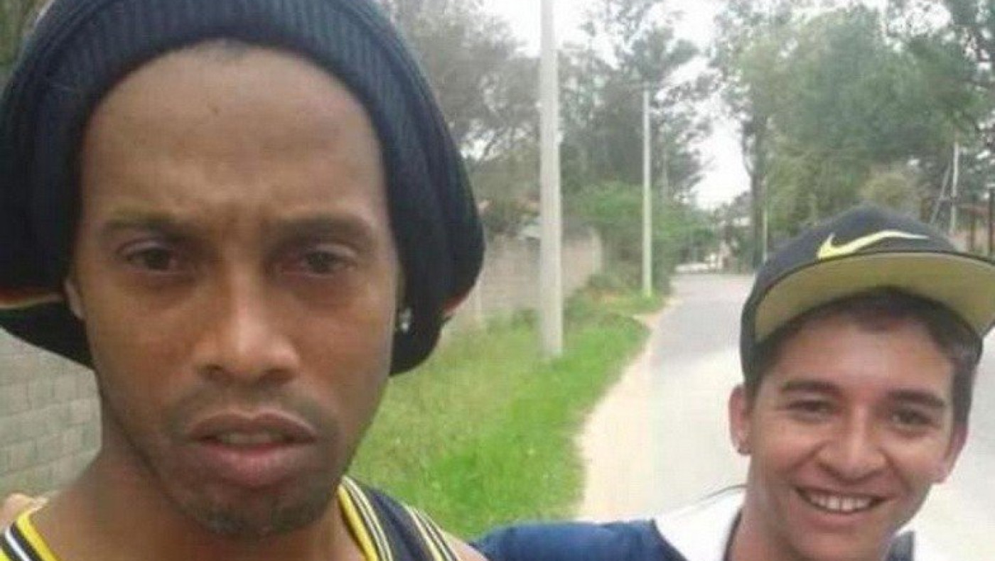 Η selfie του Ροναλντίνιο μετά το ατύχημα που είχε με το αυτοκίνητο του! (pics)