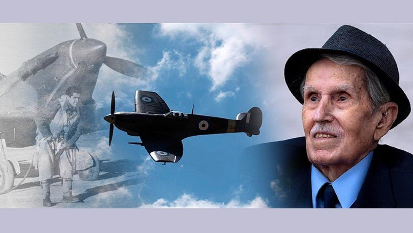 Πέθανε ο θρυλικός αεροπόρος, Κωνσταντίνος Χατζηλάκος, ο τελευταίος επιζών του Β’ Π.Π.