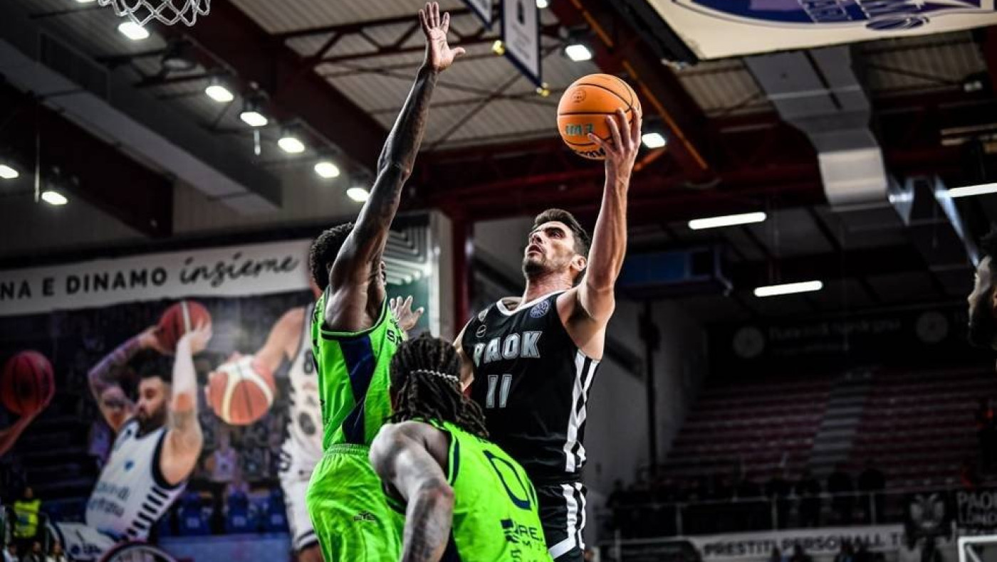 Σάσαρι - ΠΑΟΚ 82-78: Πάλεψε ως το τέλος αλλά δεν τα κατάφερε ο «δικέφαλος» στην Ιταλία