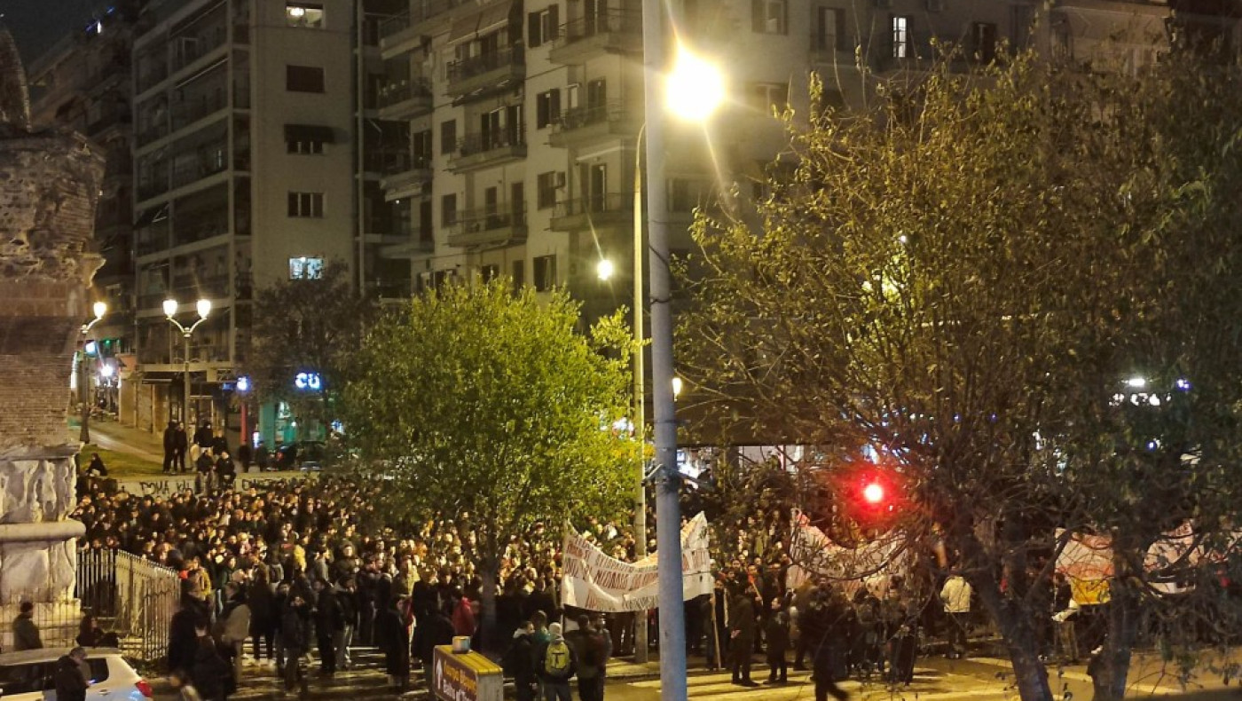 Θεσσαλονίκη: Συγκέντρωση διαμαρτυρίας για τον πυροβολισμό του 16χρονου