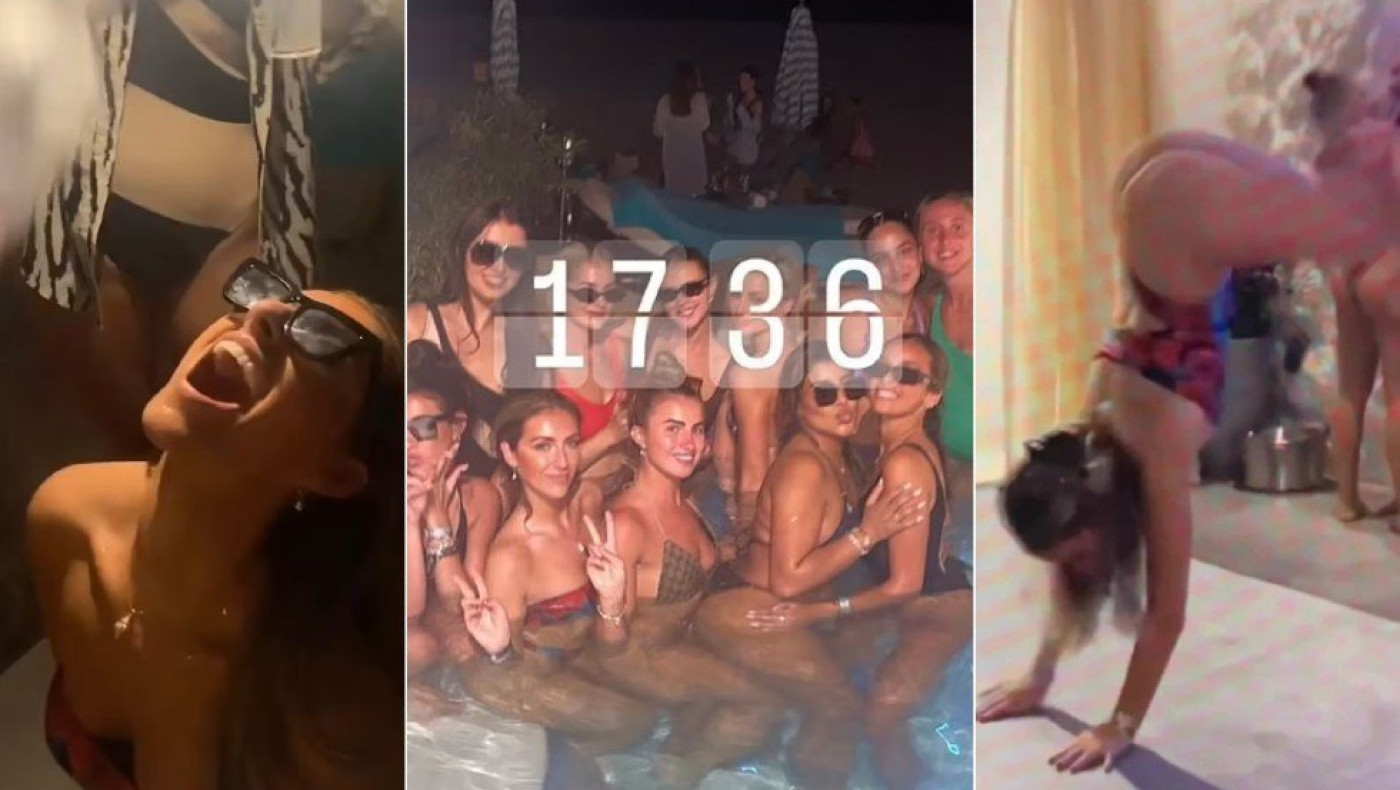 Μουντιάλ: Το ξέφρενο πάρτι των Ουαλών WAGs με μπικίνι και σφηνάκια πριν το ματς με την Αγγλία