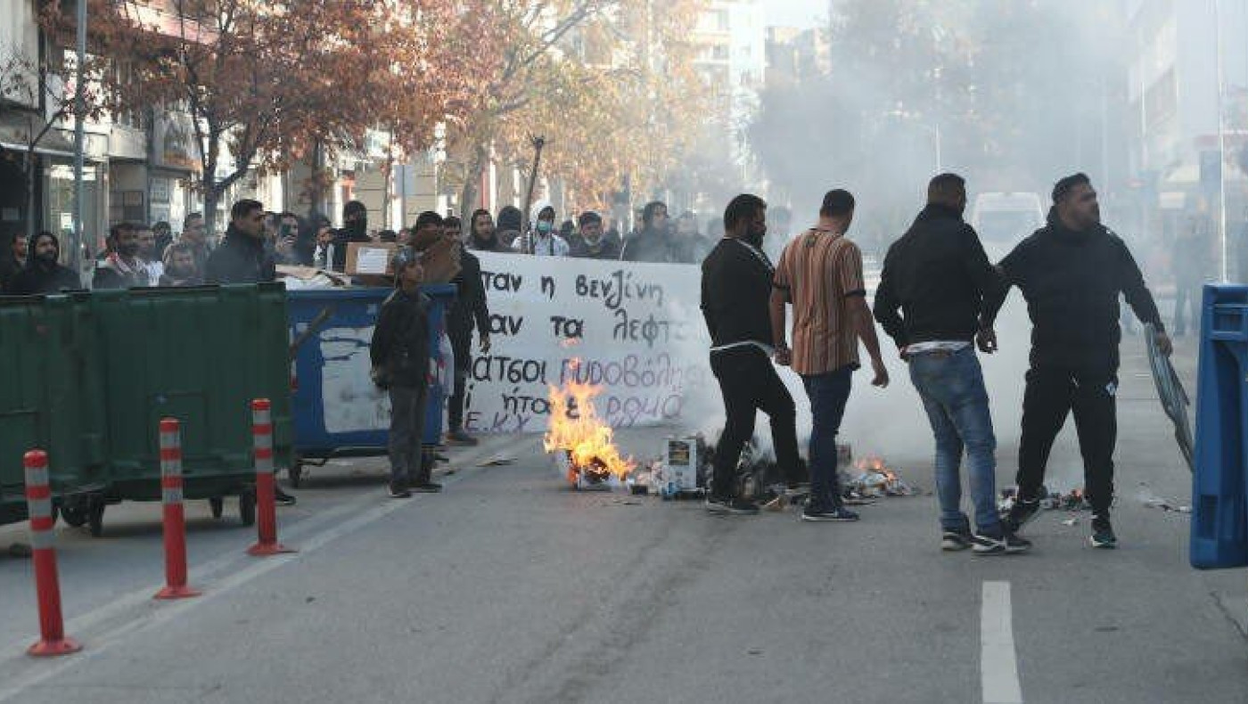 Σοβαρά επεισόδια μεταξύ Ρομά και αστυνομικών στον οικισμό «Αγία Σοφία»