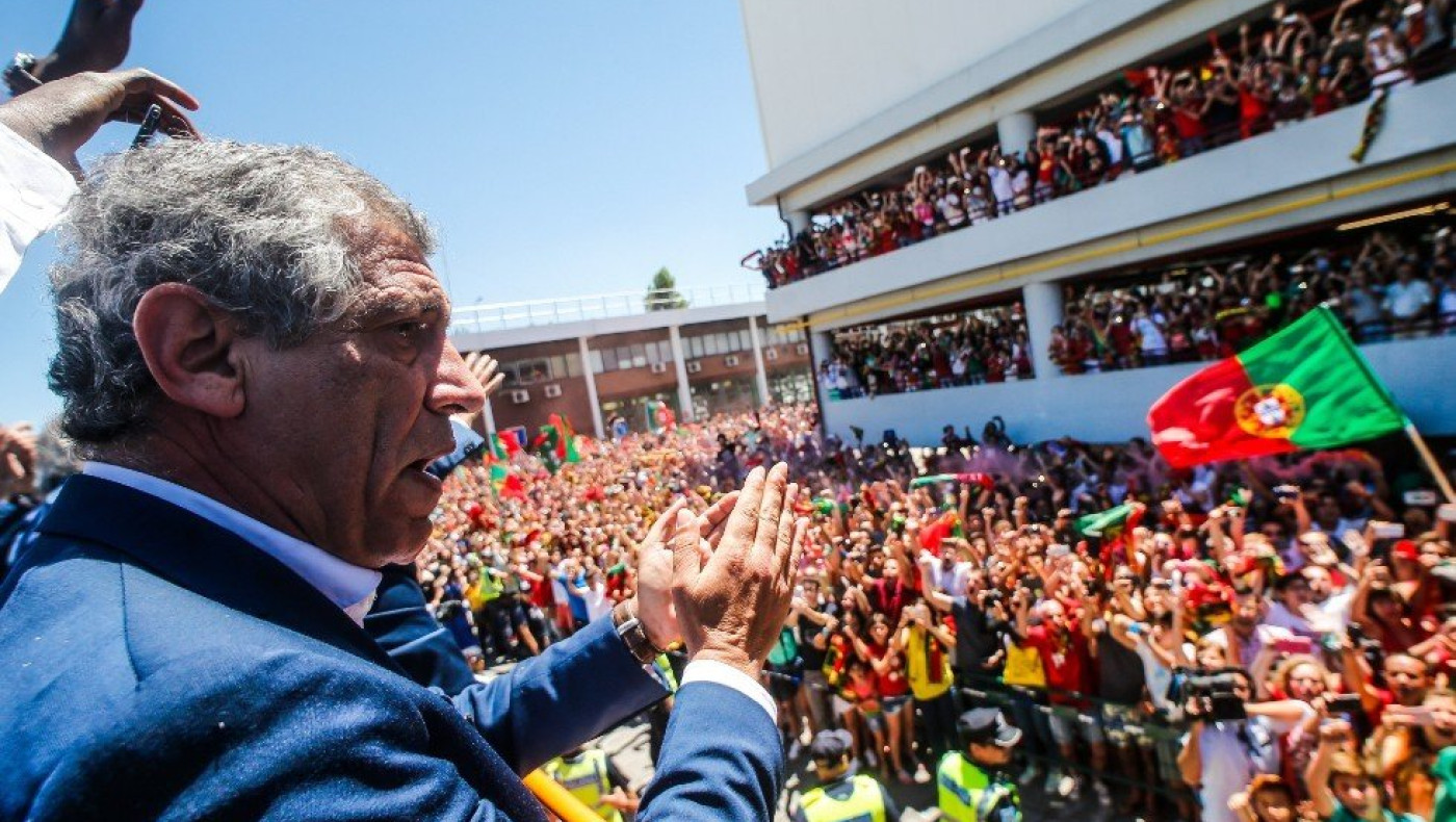 Ο Σάντος αποχαιρέτησε την Πορτογαλία: «Θα είμαι το σώμα και η ψυχή όπως πάντα»